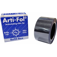 Bausch BK1027 Arti-Fol Refill Box - 22mm Wide - D/Sided - Ultra-Thin 8µ - Blue - 20m